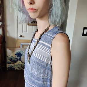 Artisan NY Flour Sack 1970s style dress